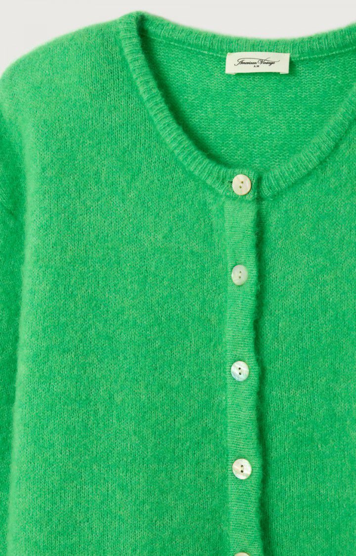 American Vintage Vitow Knit Cardigan in Garden Chine