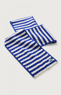 American Vintage Vitow Scarf in Royal Blue Stripes Scarf