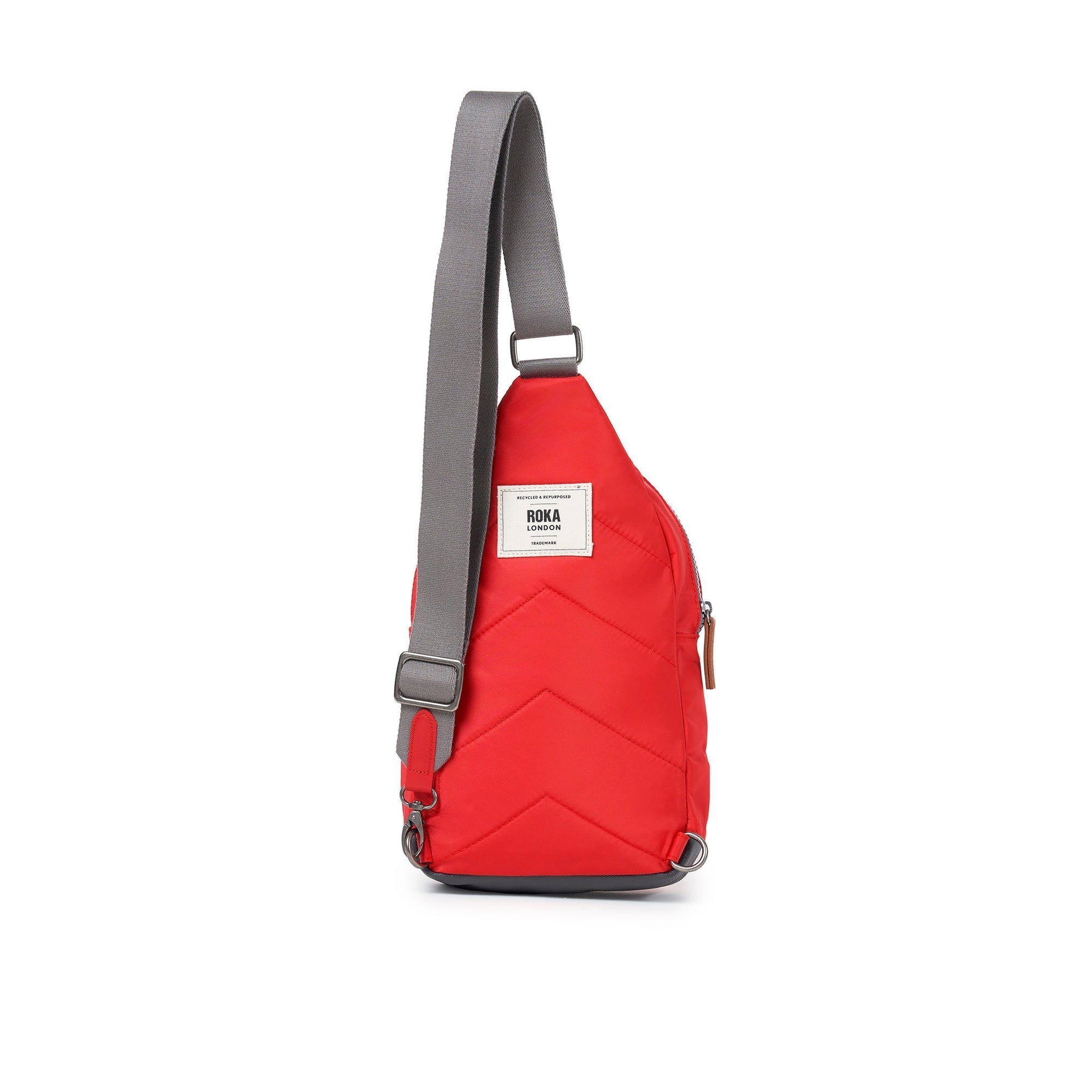 ROKA Willesden B Large Recycled Nylon Bag | Chilli Oil