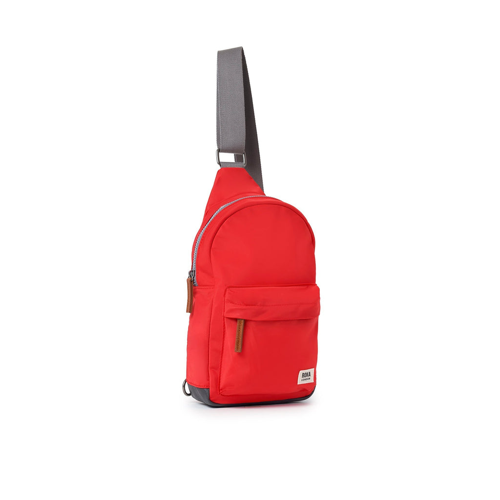 ROKA Willesden B Large Recycled Nylon Bag | Chilli Oil