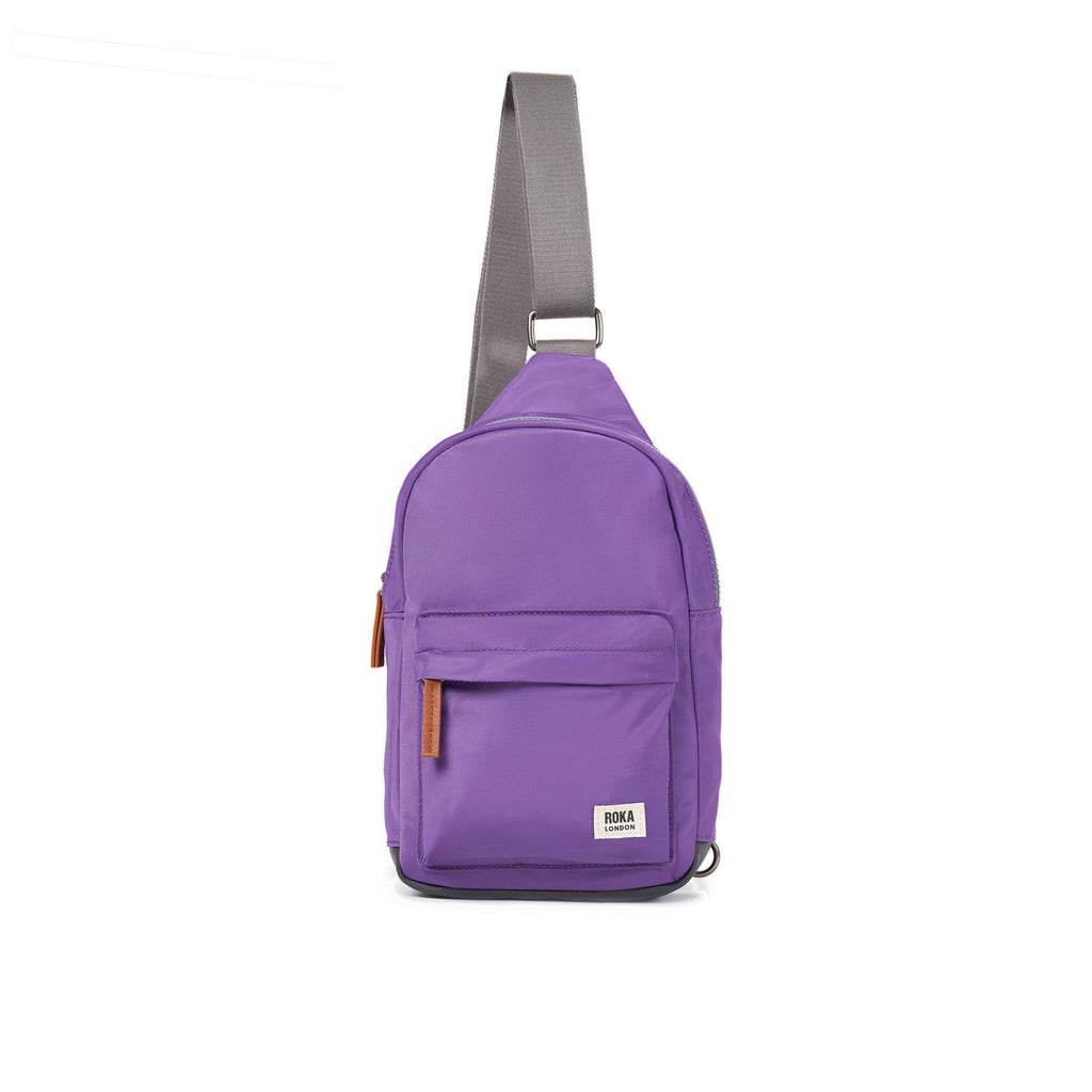 ROKA Willesden B Large Recycled Nylon Bag | Fresh Purple