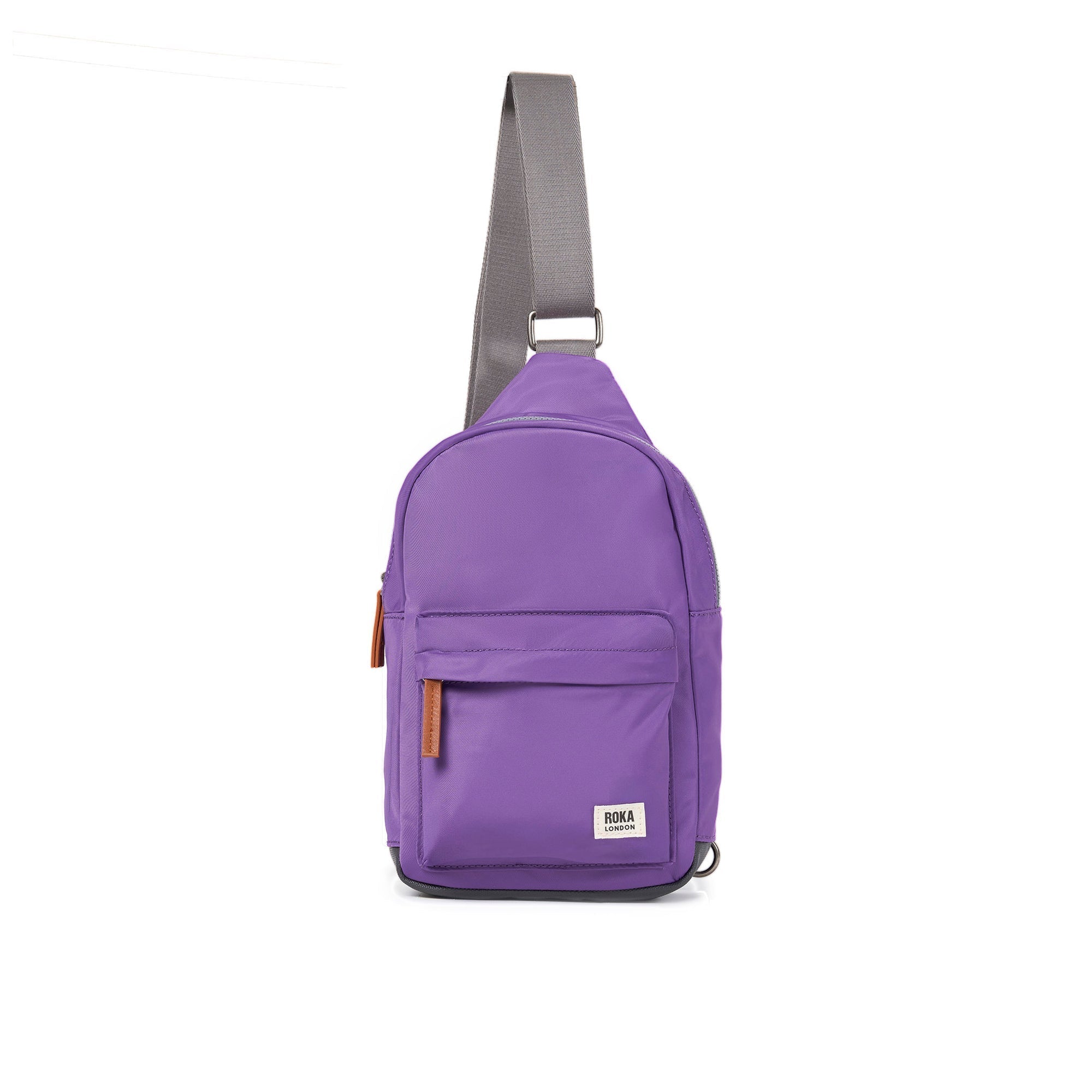 ROKA Willesden B Large Recycled Nylon Bag | Fresh Purple