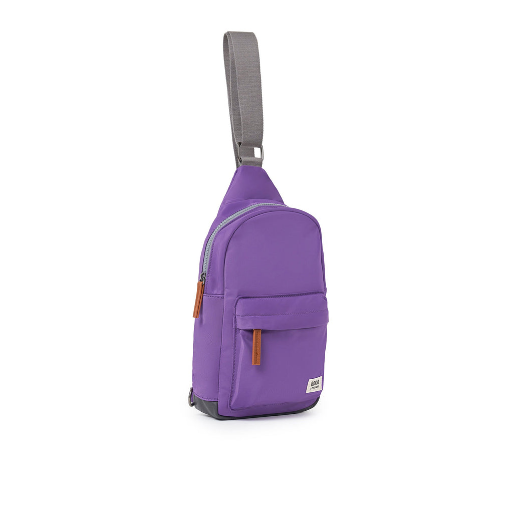 ROKA Willesden B Large Recycled Nylon Bag | Fresh Purple