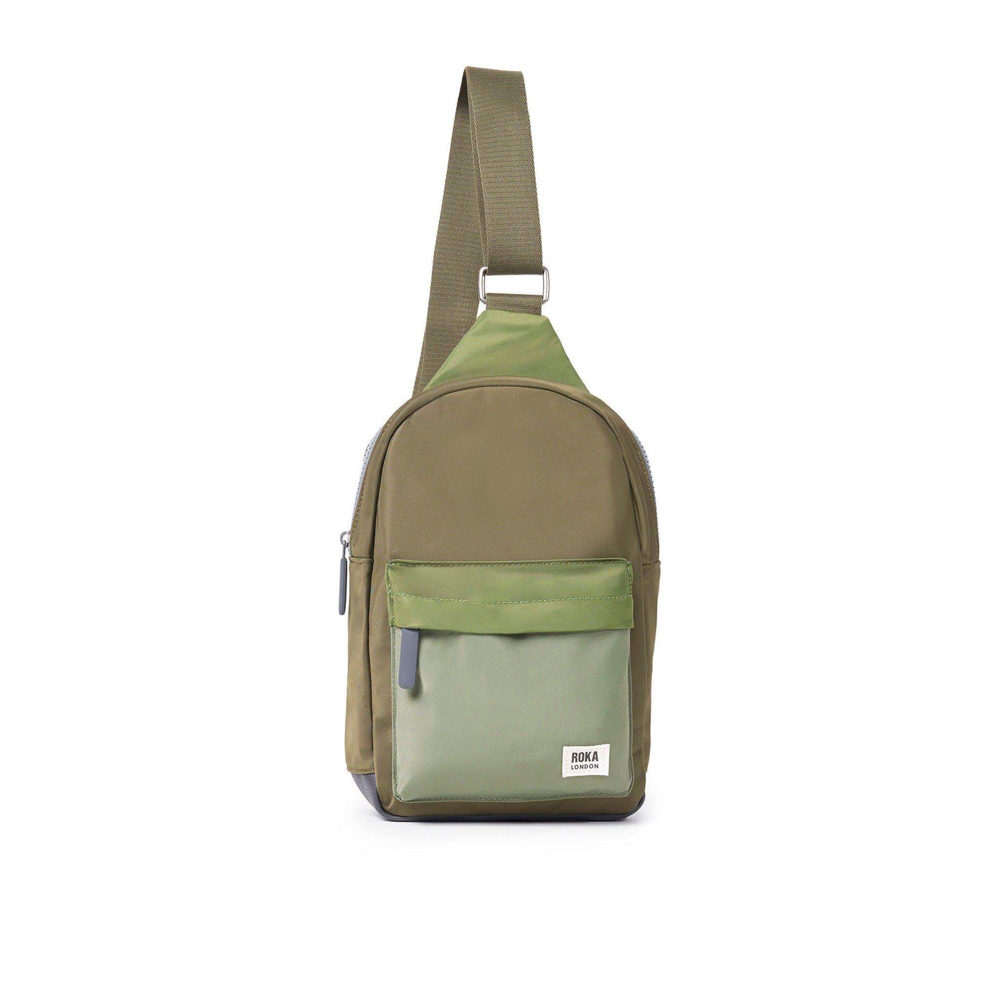 ROKA Willesden B Large Recycled Nylon Bag | Military Tonal