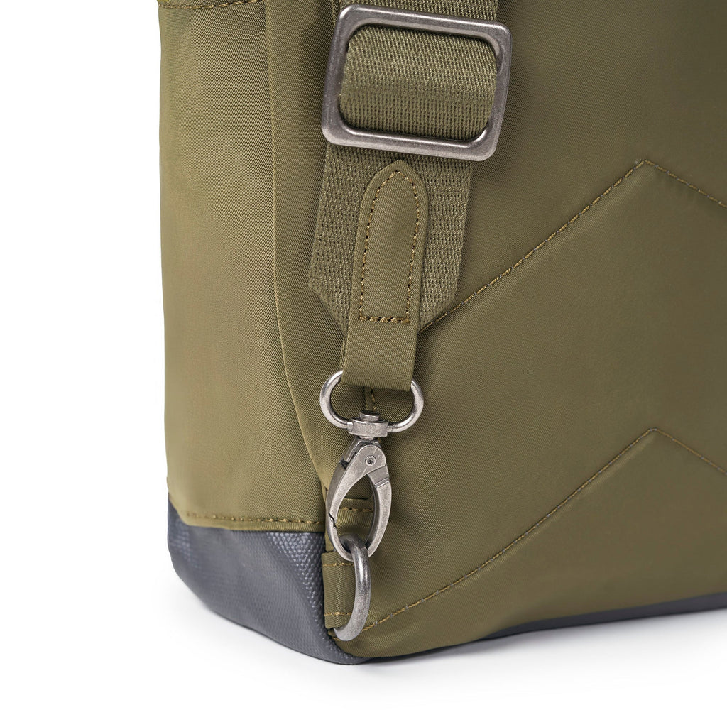 ROKA Willesden B Large Recycled Nylon Bag | Military Tonal
