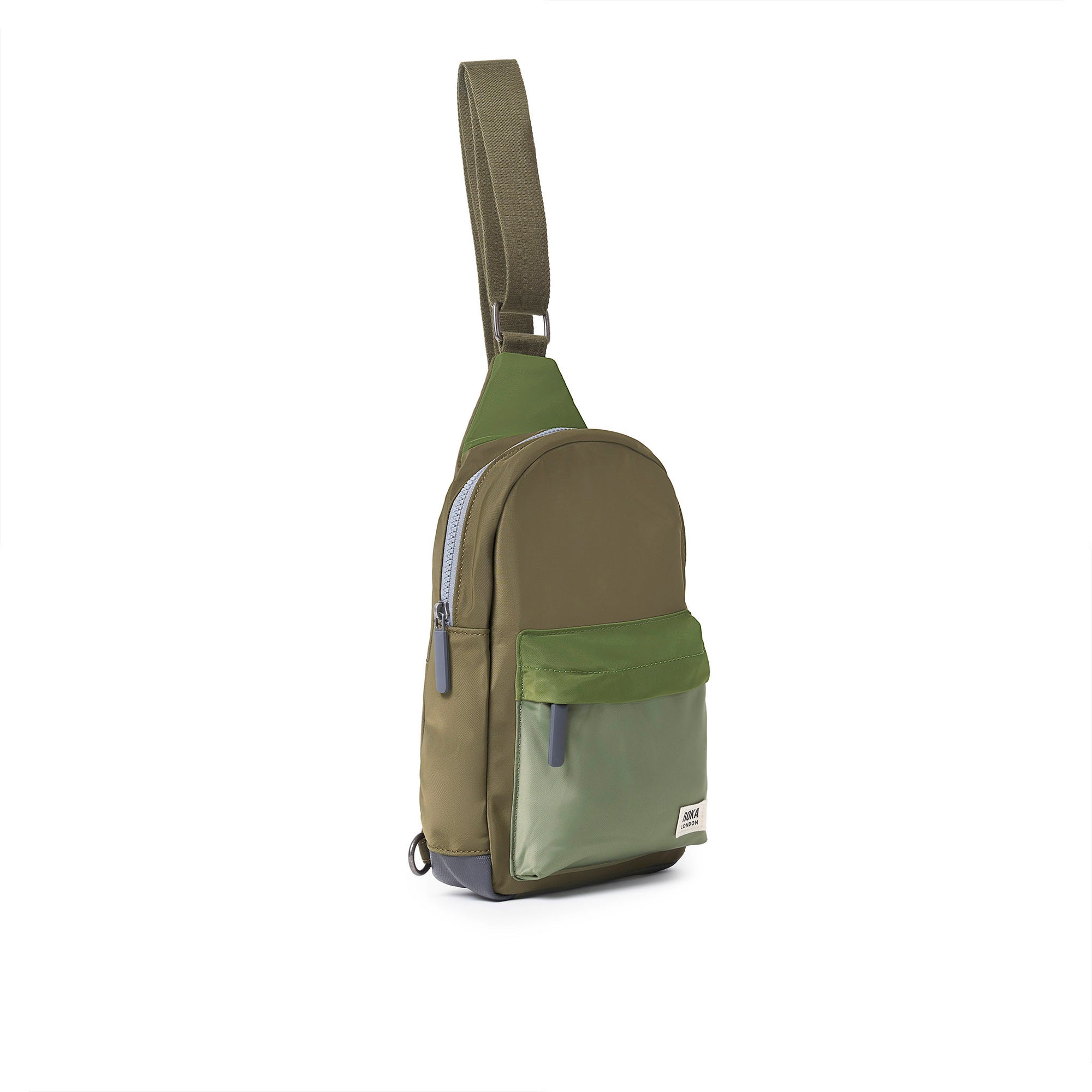ROKA Willesden B Large Recycled Nylon Bag | Military Tonal