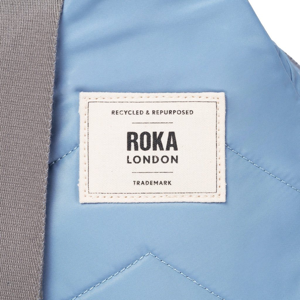 ROKA Willesden B Large Recycled Nylon Bag | Retro Blue