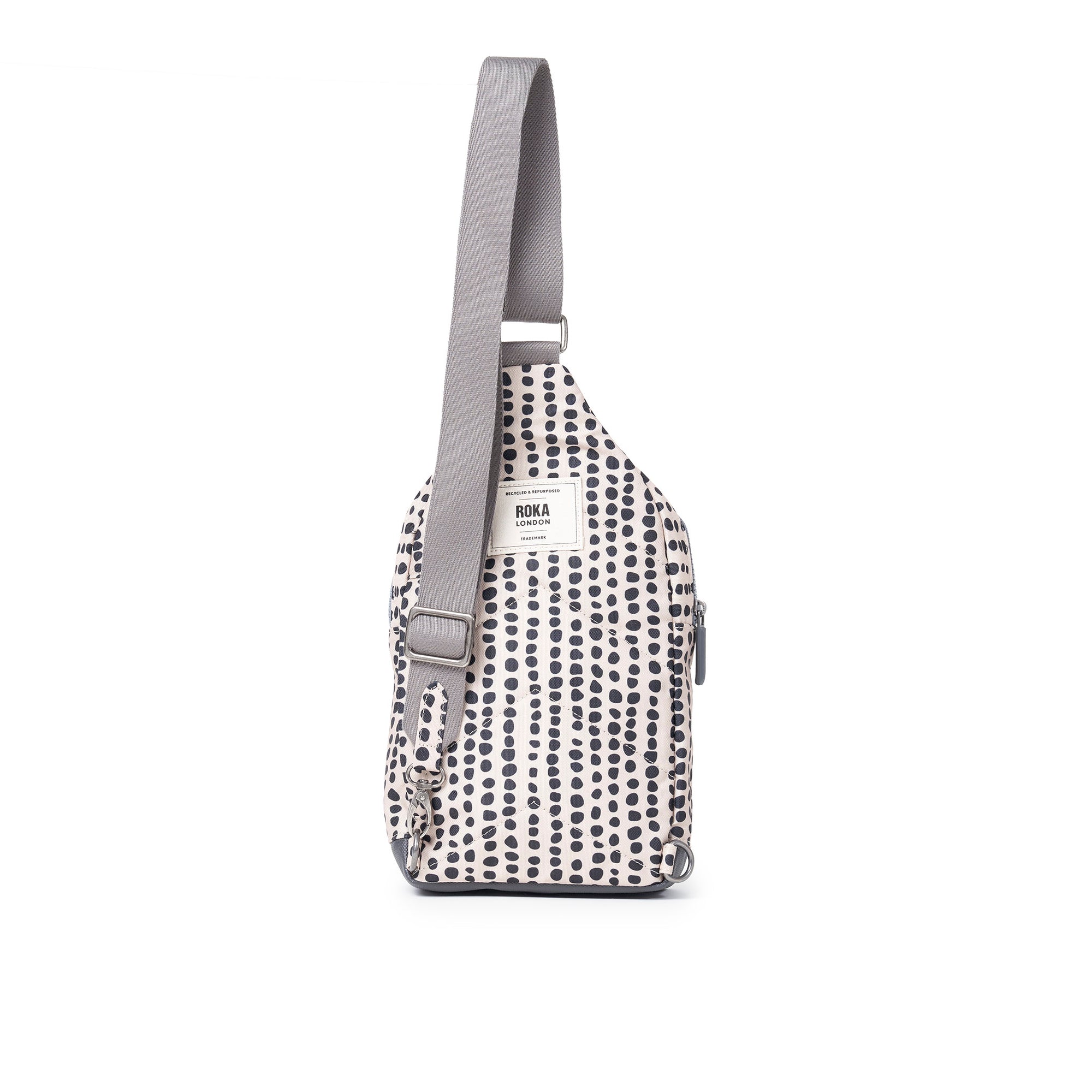 ROKA Willesden B Linear Dot Large Recycled Canvas Bag