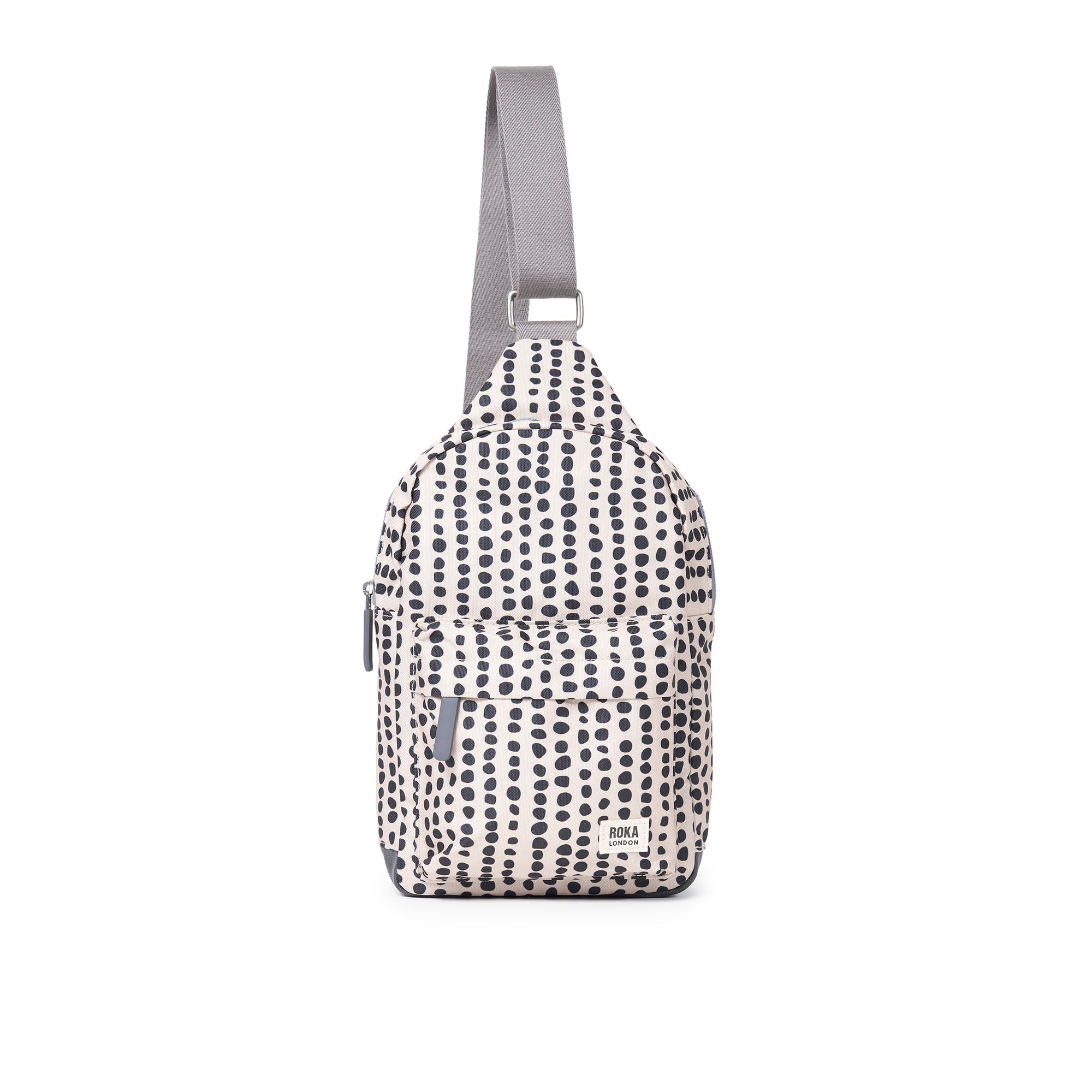 ROKA Willesden B Linear Dot Large Recycled Canvas Bag