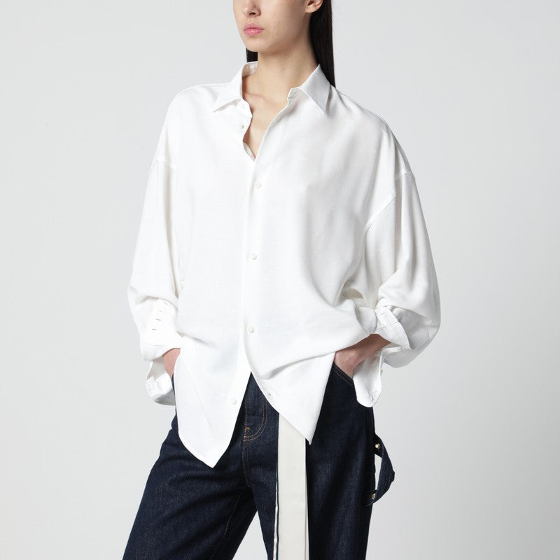 White jersey shirt