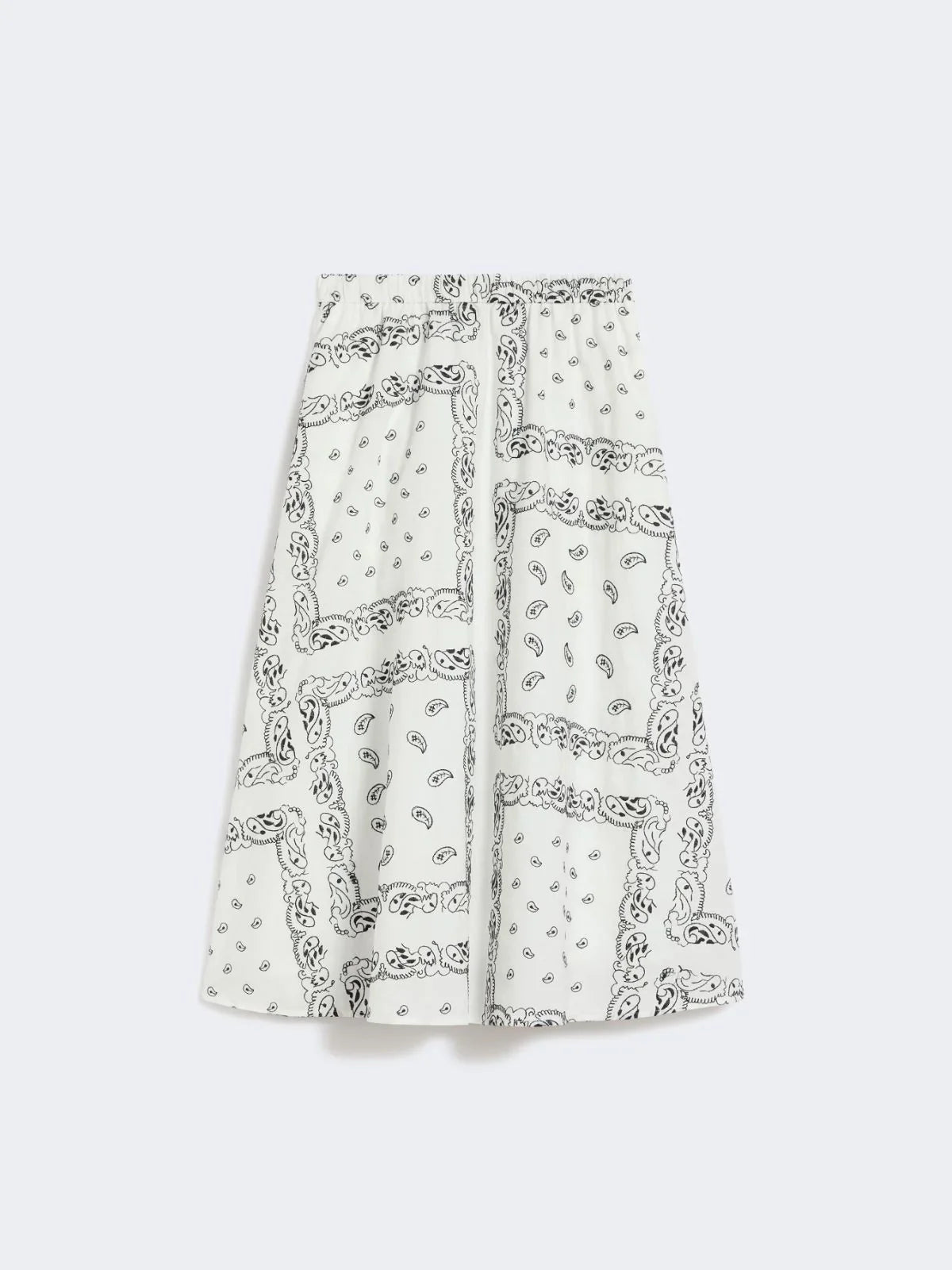 Weekend Maxmara Caravan Skirt in White, Black