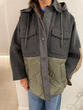 Weekend Maxmara Ossol Coat in Dark Grey