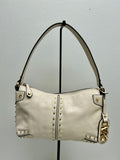 MK Astor Large Studded Leather Shoulder Bag