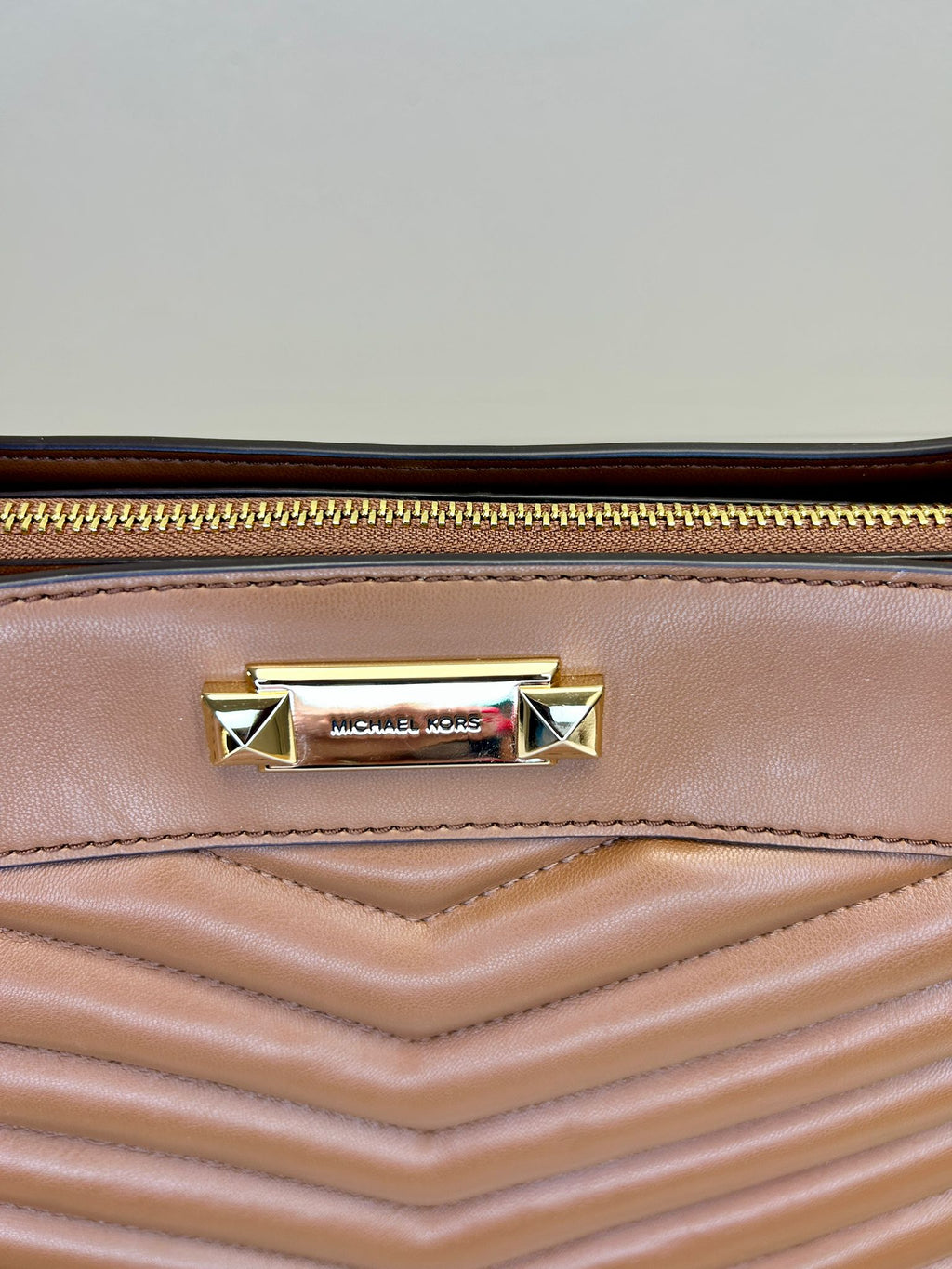 MK Whitney Medium Quilted Tote Bag