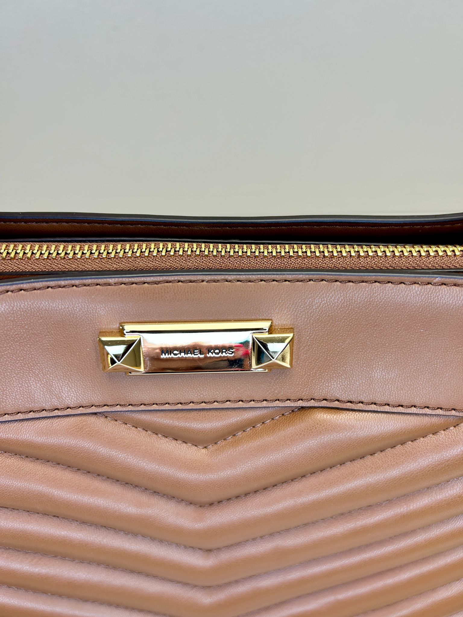 MK Whitney Medium Quilted Tote Bag