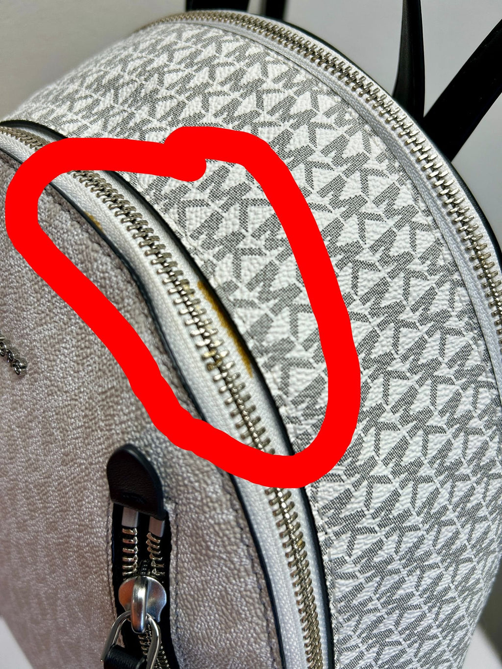 MK Brooklyn Logo Medium Backpack