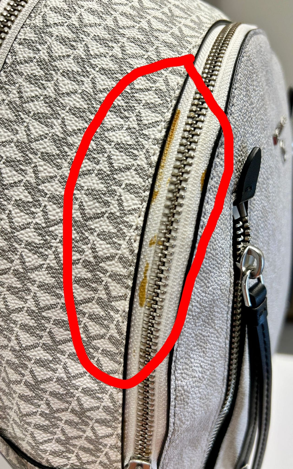 MK Brooklyn Logo Medium Backpack