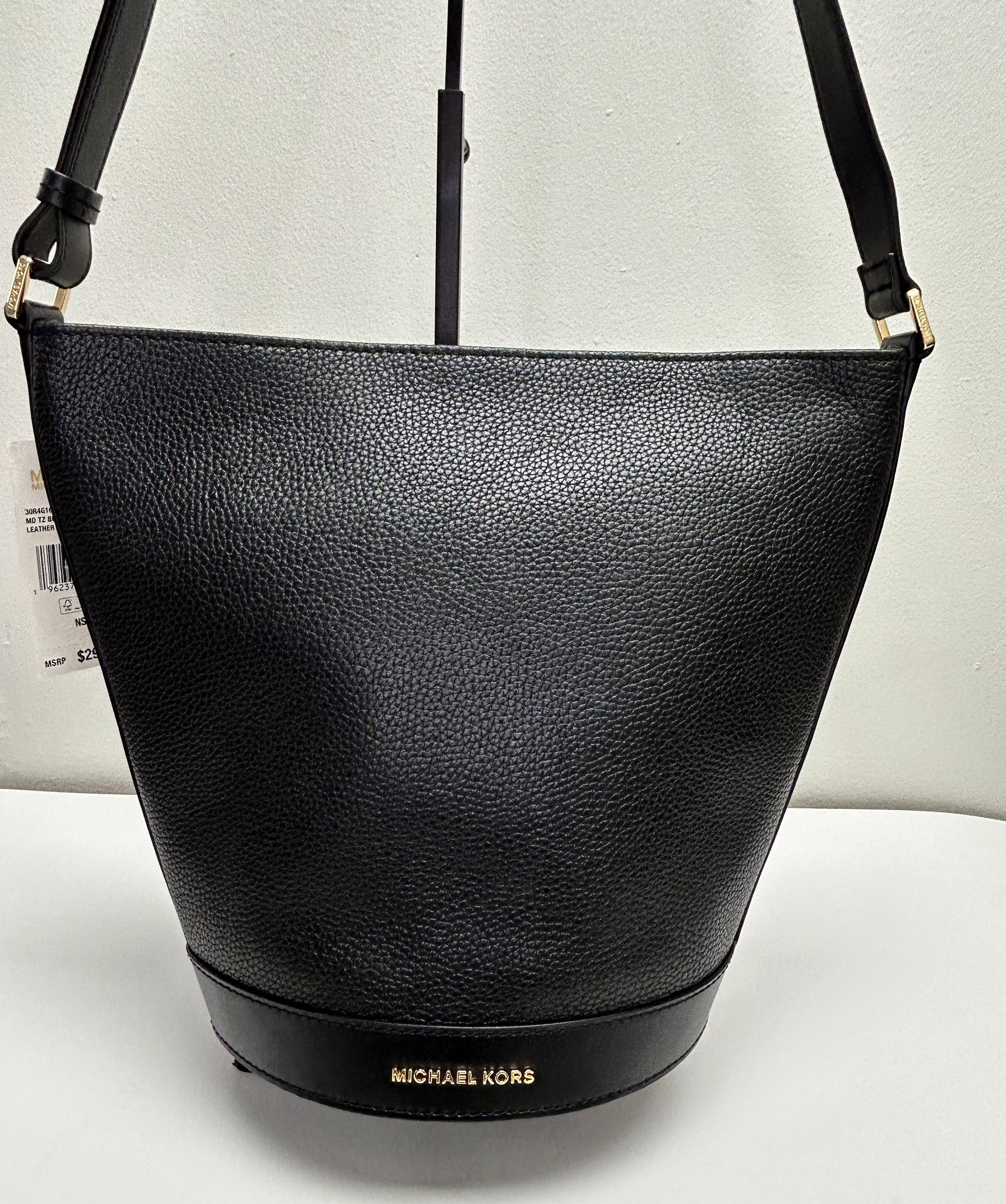 MK Townsend Small Pebbled Leather Crossbody Bag
