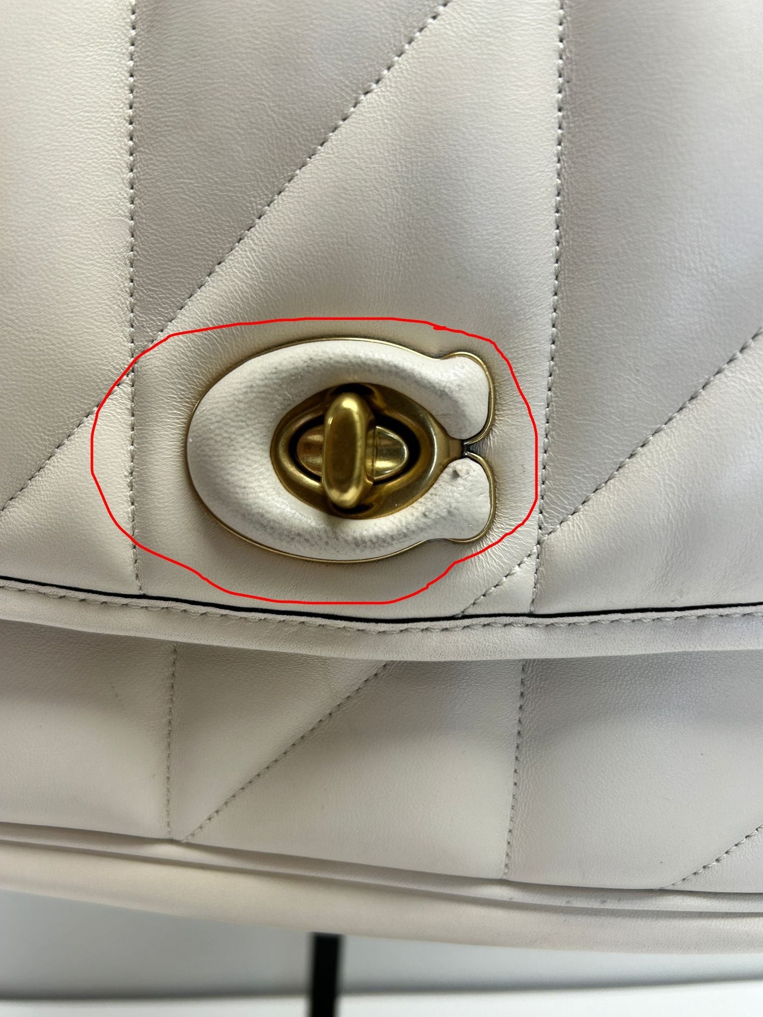 Coach Madison Quilted Leather Shoulder Bag