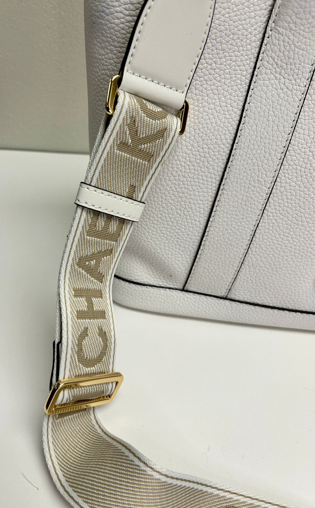 MK Luisa Medium Pebbled Leather Tote Bag
