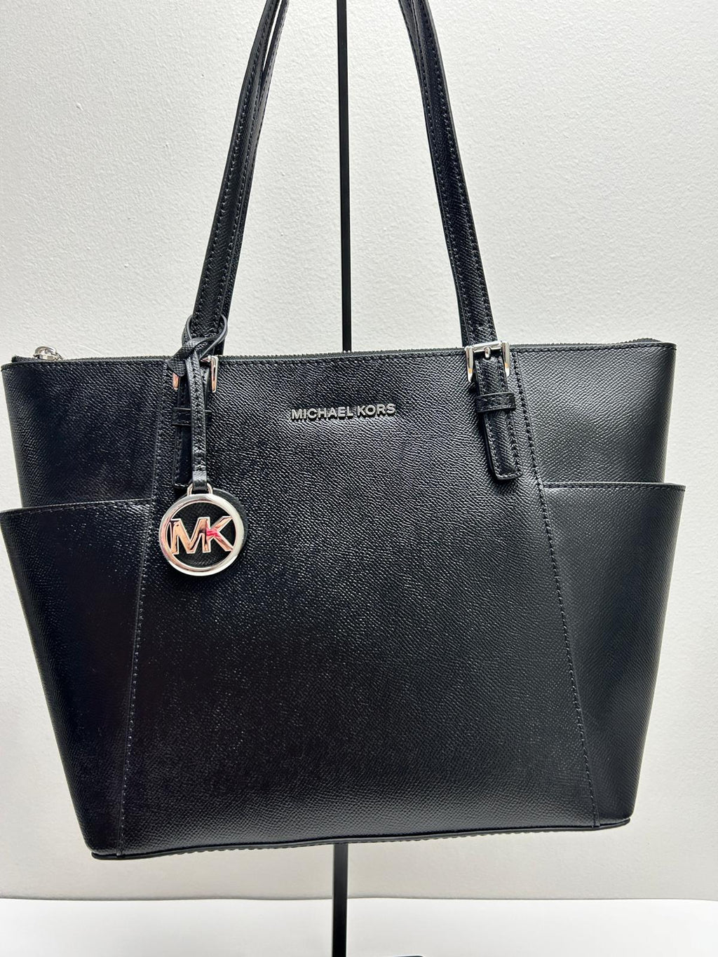 MK  Jet Set East West Top Zip Tote