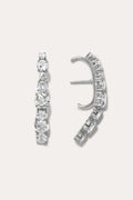 Completed Works Zirconia Ear Climbers