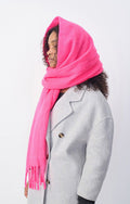 American Vintage Zinaco Scarf in Rose Fluo