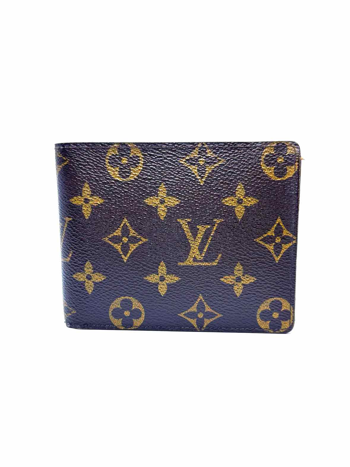 LOUIS VUITTON Brown Coated canvas Monogram Wallet