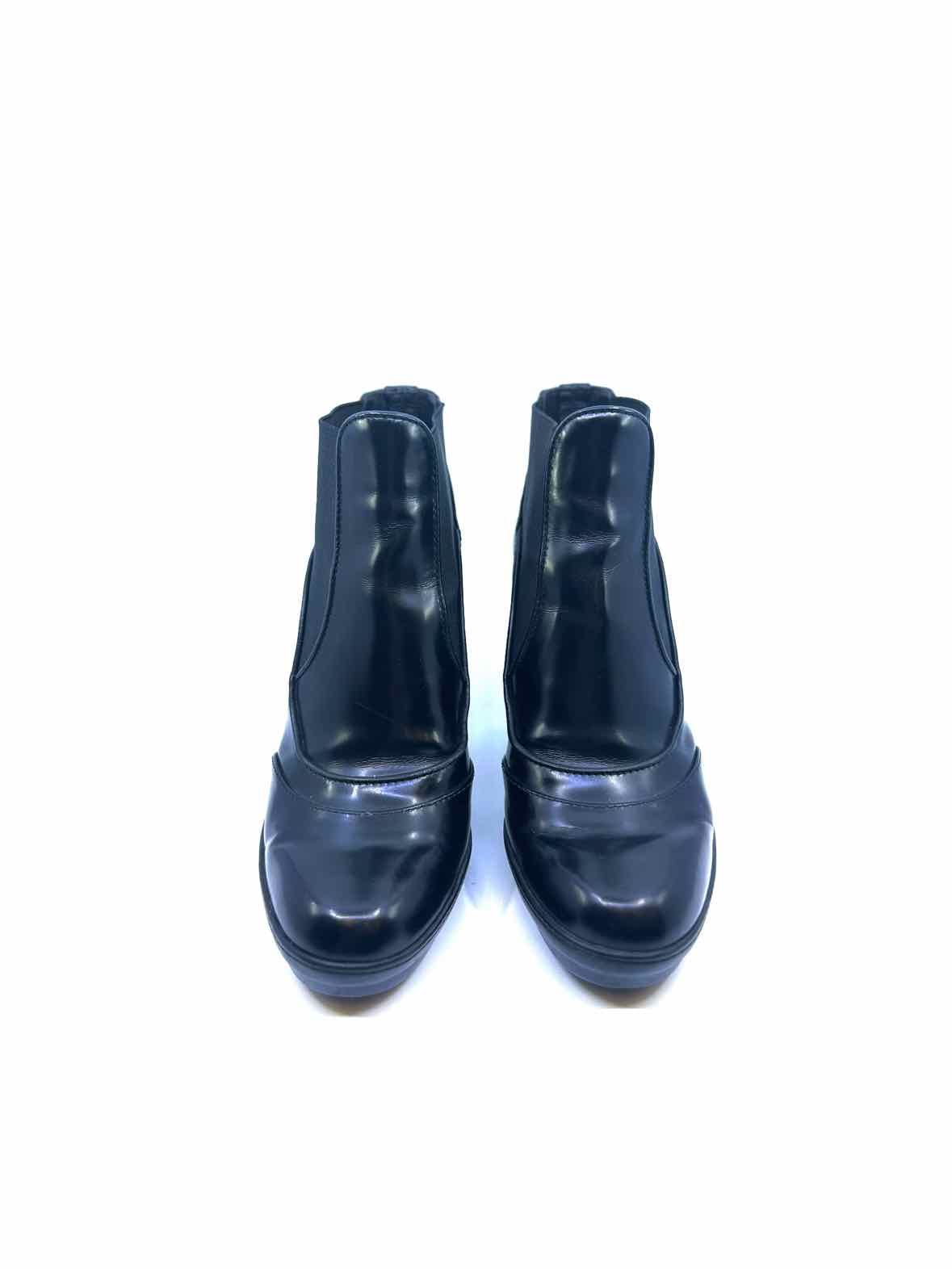 TOD'S Size 8.5 Black Leather Ankle Boot