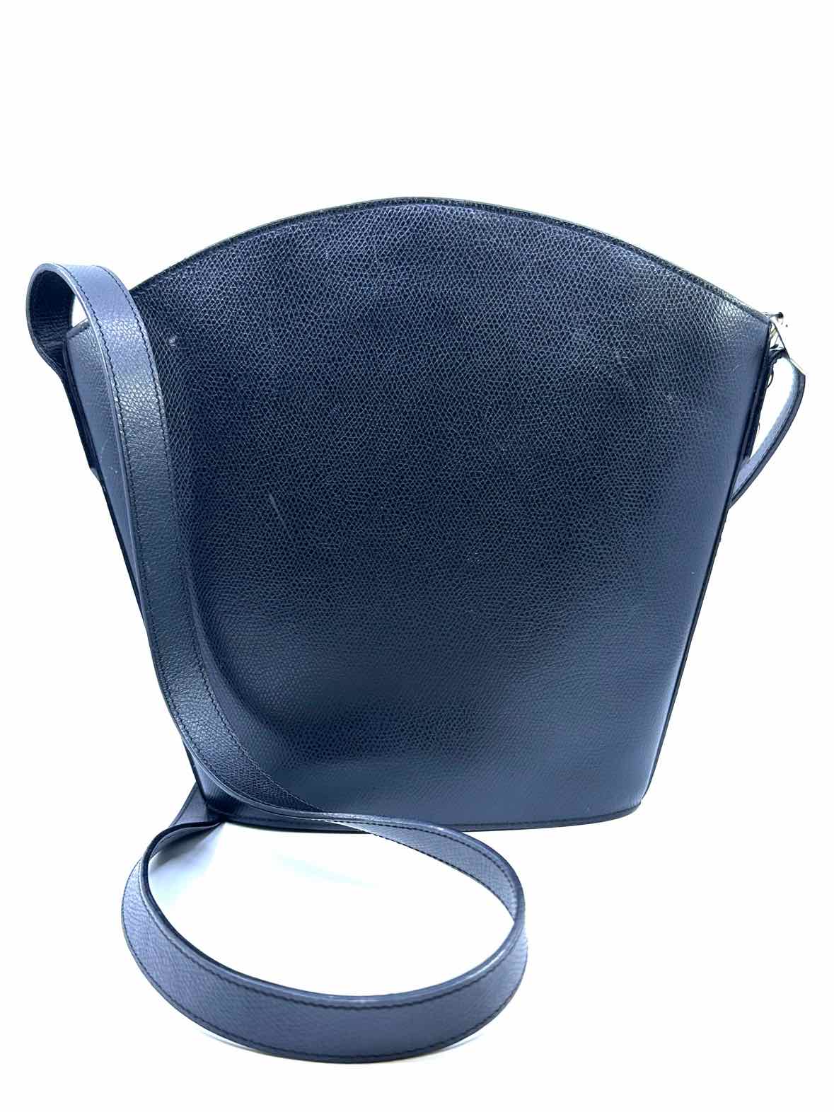 YVES SAINT LAURENT Black Leather Handbag