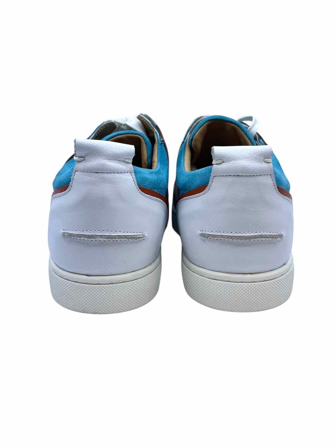 CHRISTIAN LOUBOUTIN Size 10 Blue Men's Sneakers