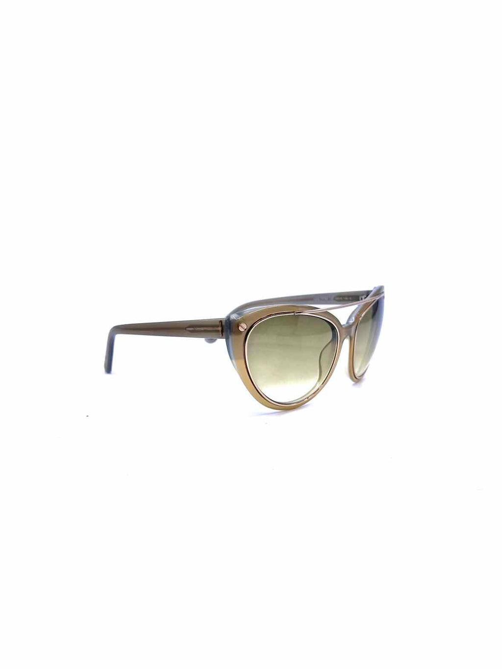 TOM FORD Beige Cat Eye Solid Sunglasses