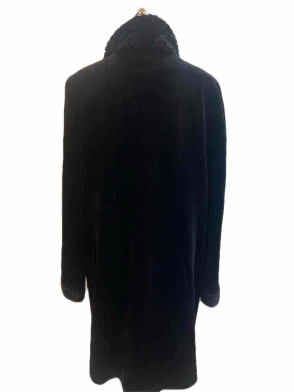 NL Black Fur Coat | M