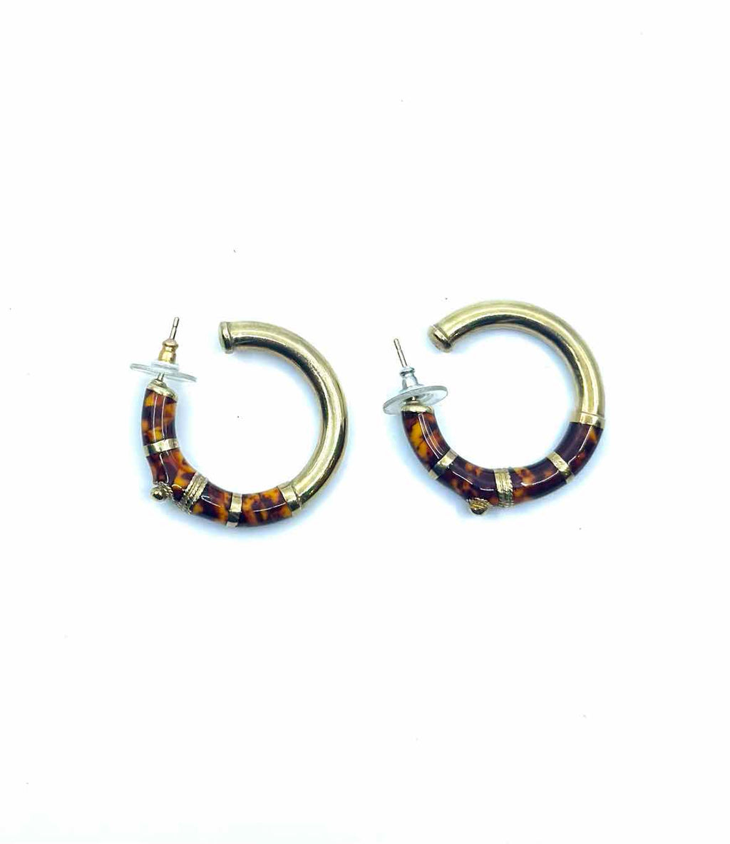 FLLI MENEGATTI Brown Pierced Earrings