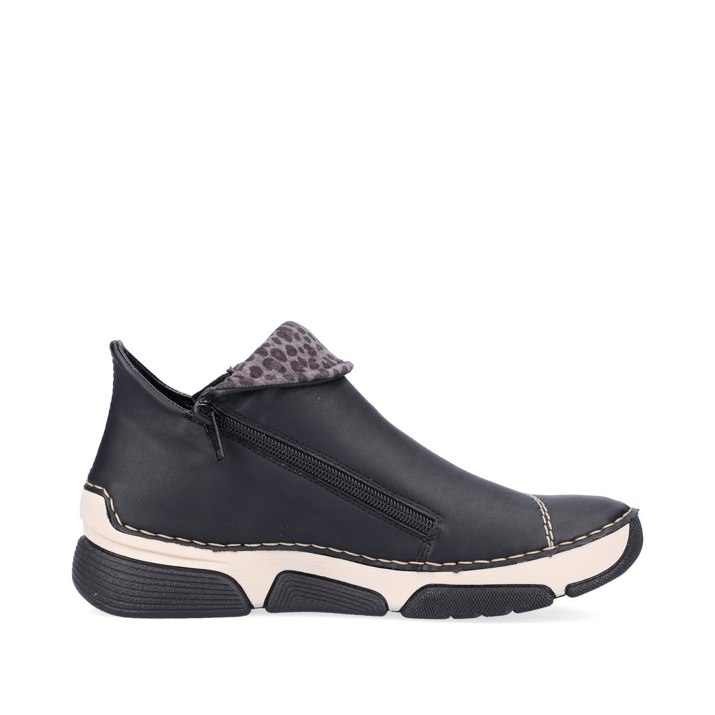 Rieker Womens Fashion Ankle Boots | Black
