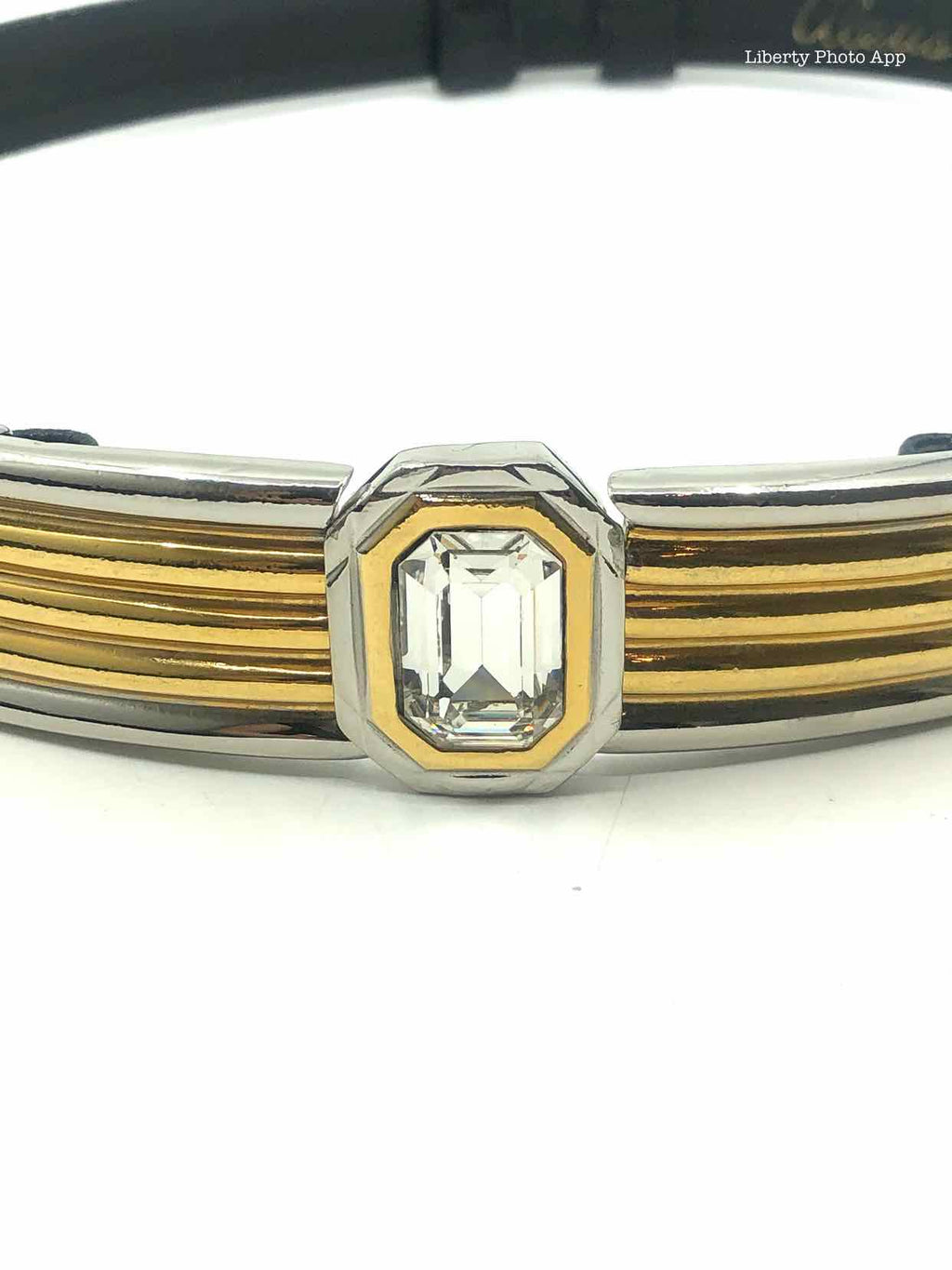 JUDITH LEIBER Rectangular Buckle Belt