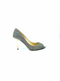 JIMMY CHOO Size 7.5 Silver Pumps
