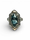 14K Topaz Ring
