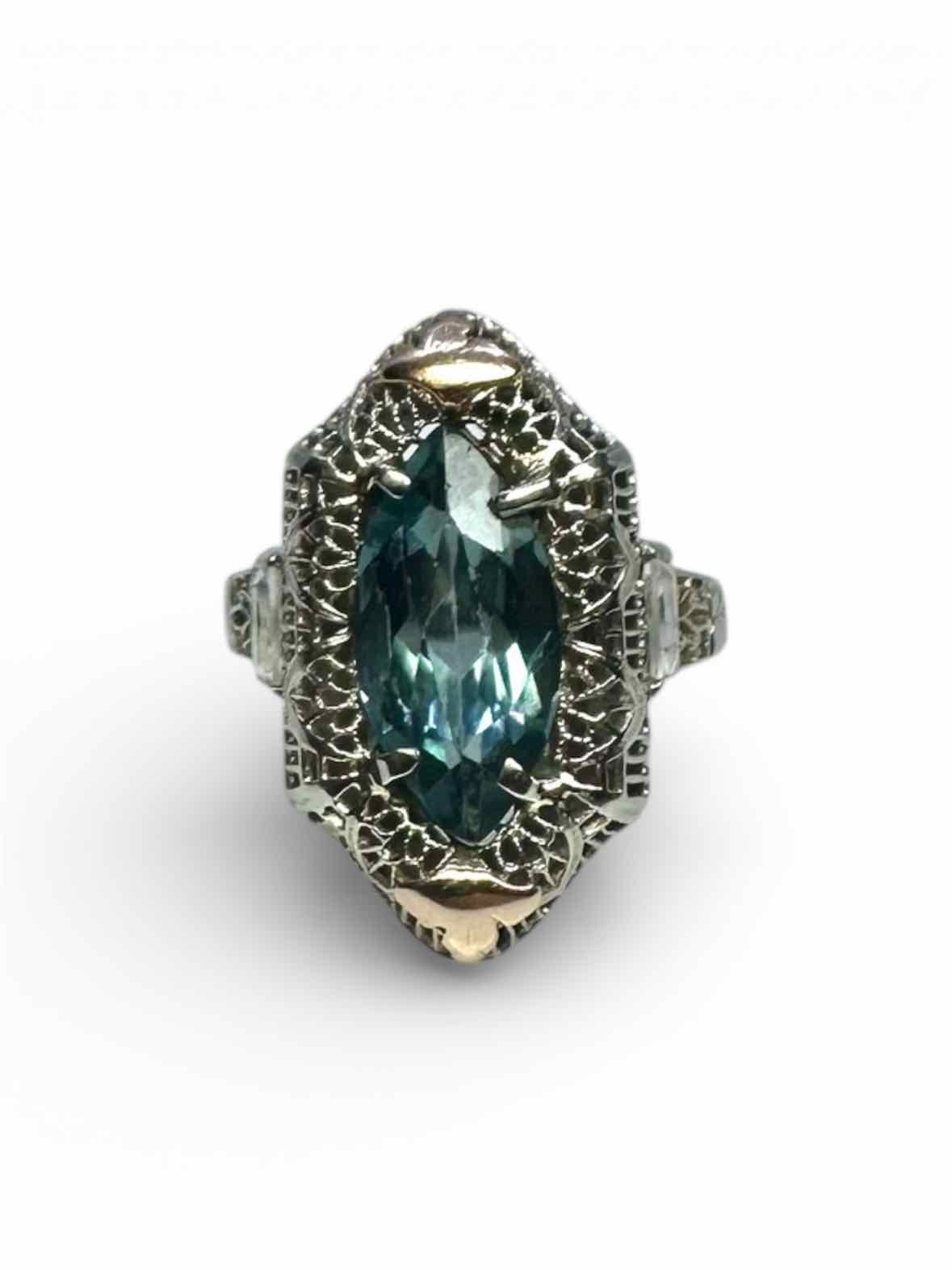 14K Topaz Ring