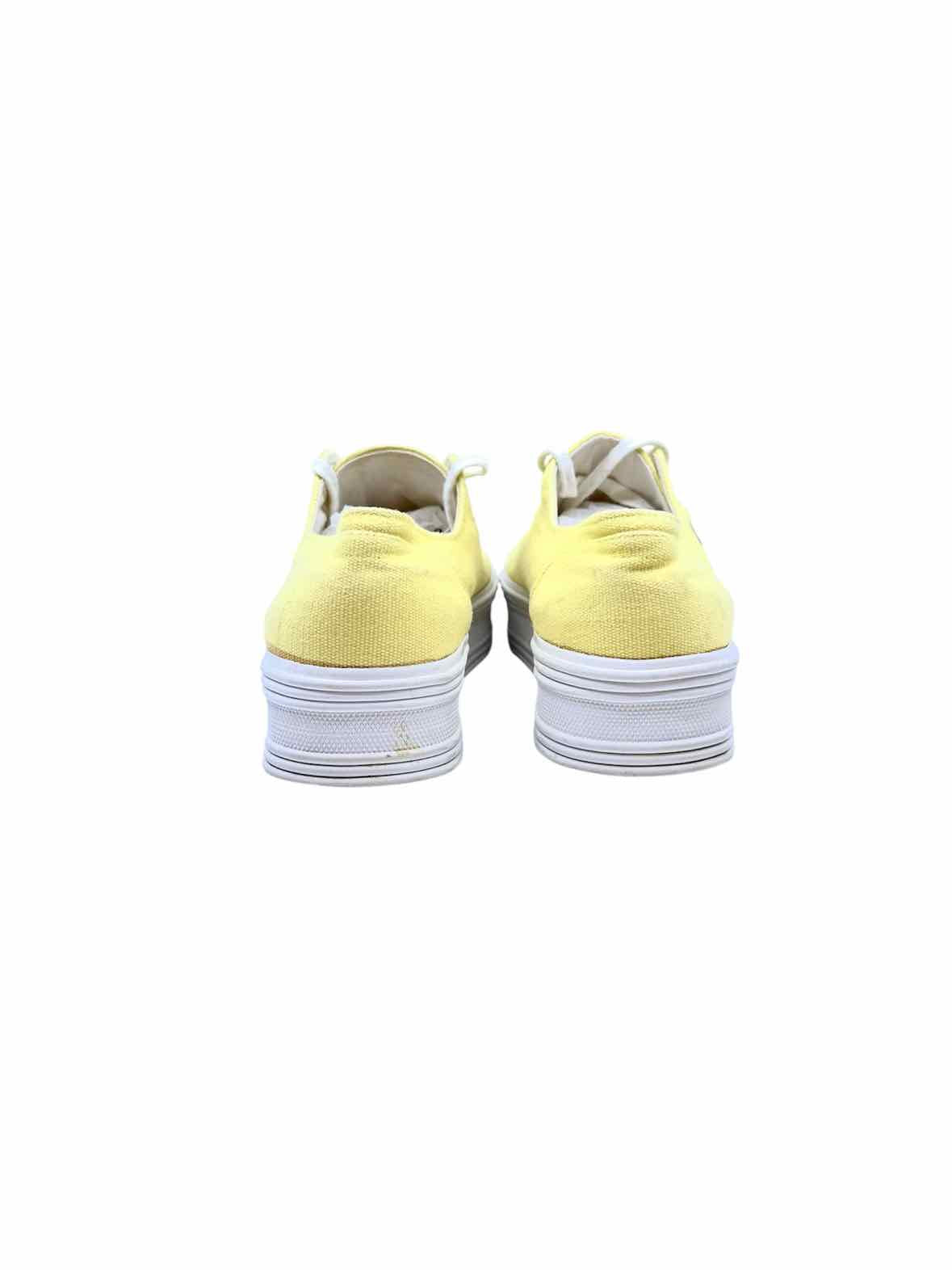 CELINE Size 9 Yellow Sneakers