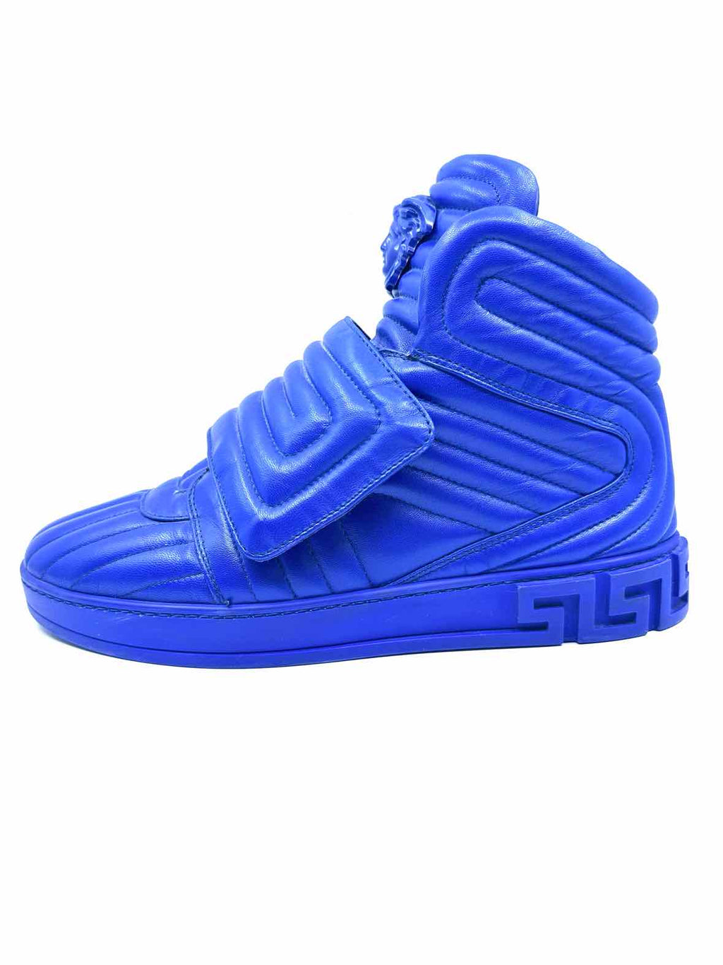 VERSACE Size 9 Blue Men's Sneakers