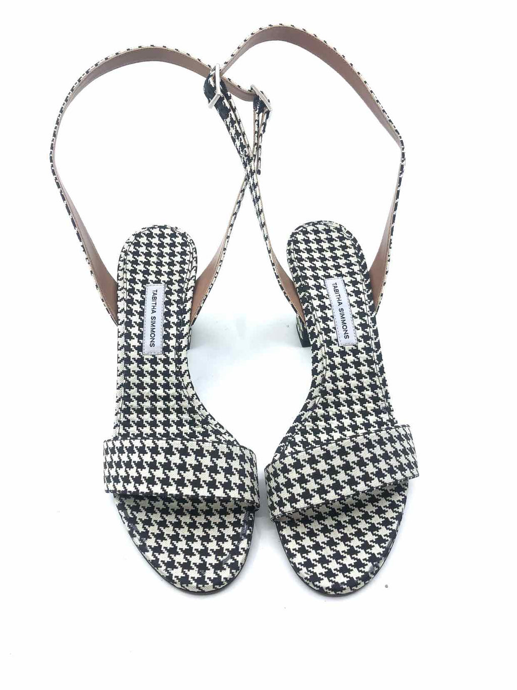 TABITHA SIMMONS Houndstooth Sandals | 8