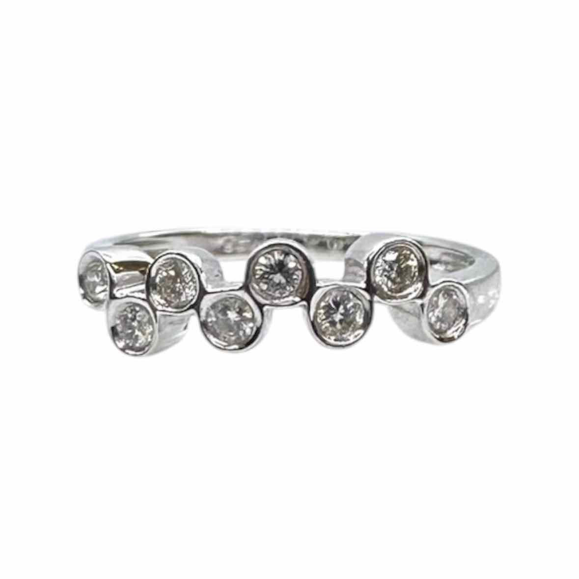 Fine Jewelry White Gold Ring