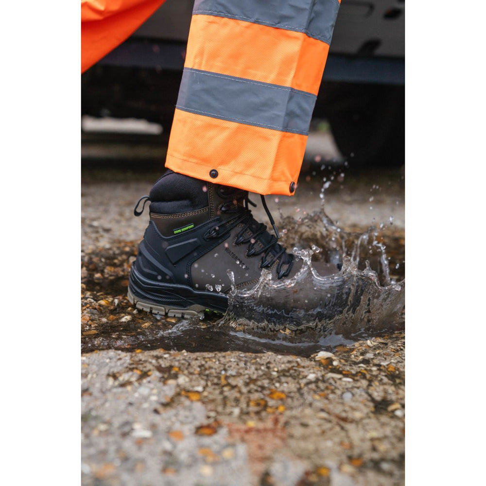 Apache Mission Non-Metallic Waterproof Safety Boot - Wide Fit ESD