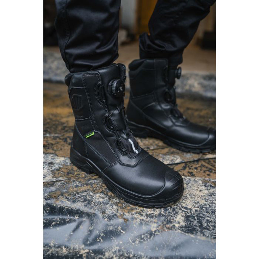 Apache Richmond High Fitgo Leather Waterproof Safety Boot ESD - Wide Fit