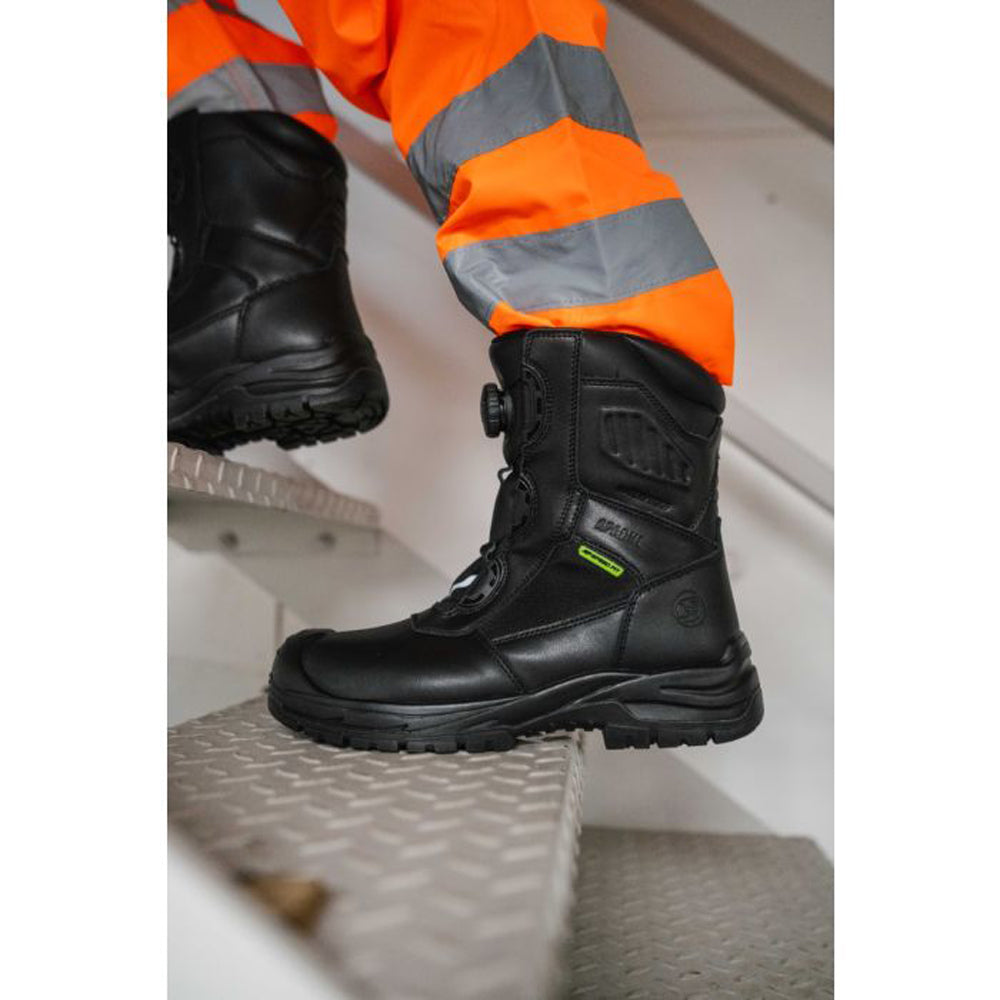 Apache Richmond High Fitgo Leather Waterproof Safety Boot ESD - Wide Fit