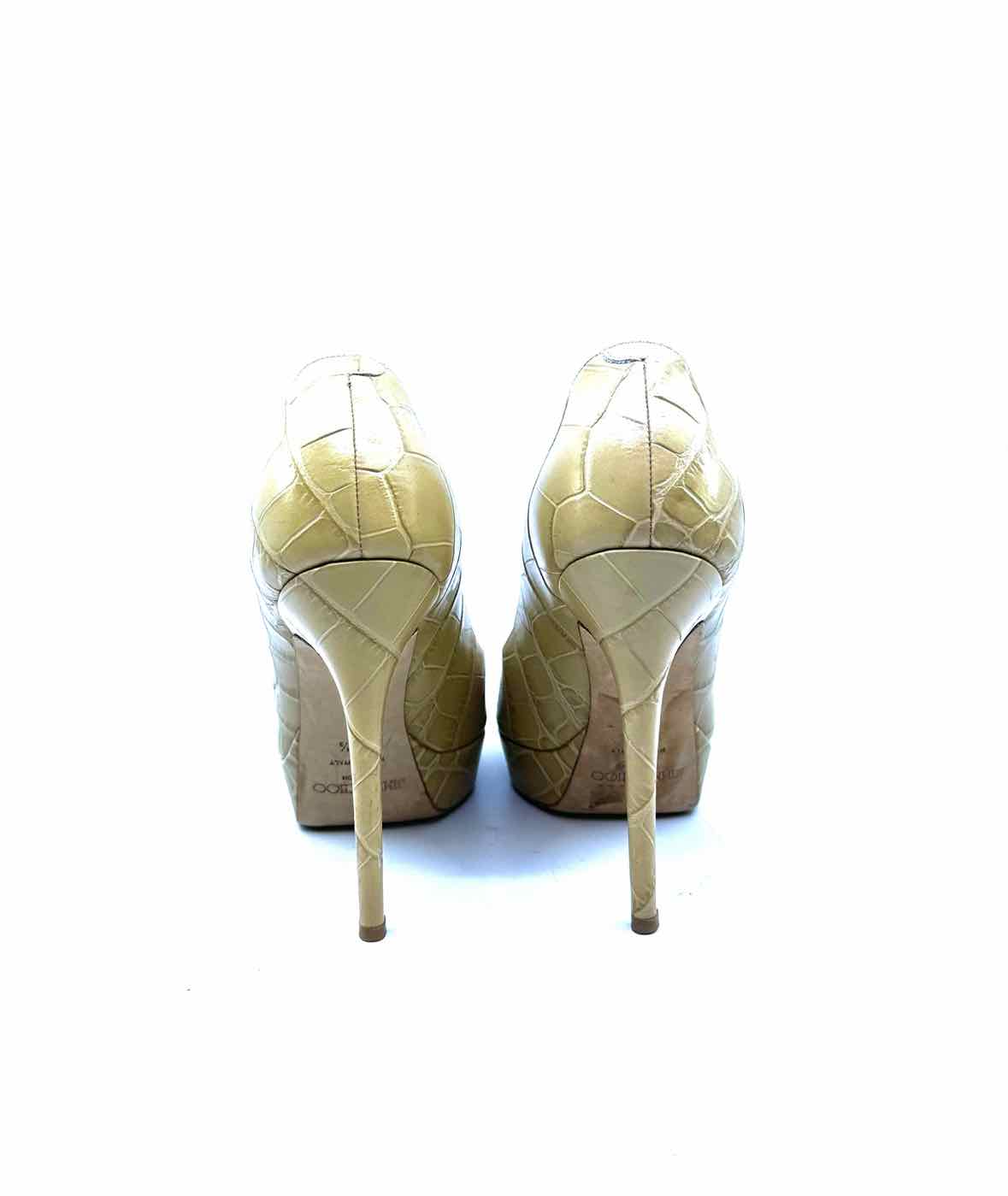 JIMMY CHOO Size 7 Beige Pumps