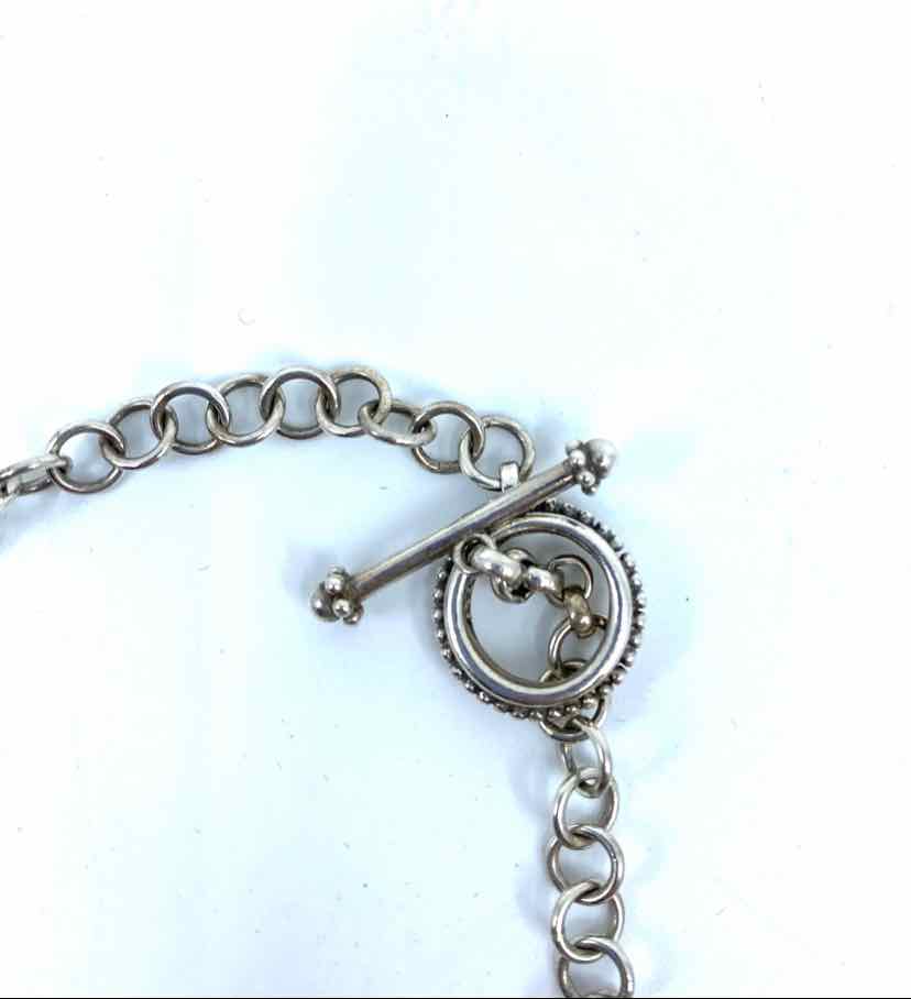 STEPHEN DWECK Sterling Silver Pearl and Amethyst Necklace