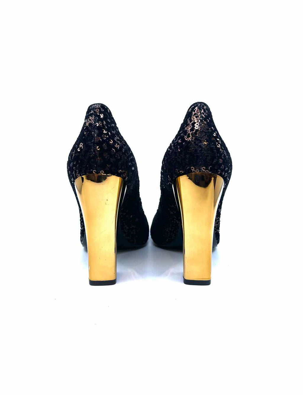 SIGERSON MORRISON Size 6.5 Brown Fabric Sequined Pumps
