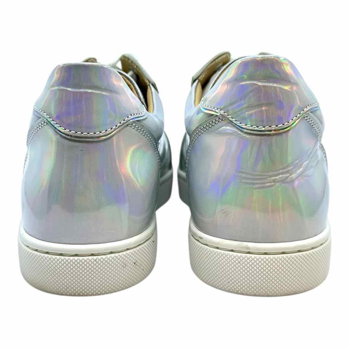 Louboutin Size 9 Silver Sneakers